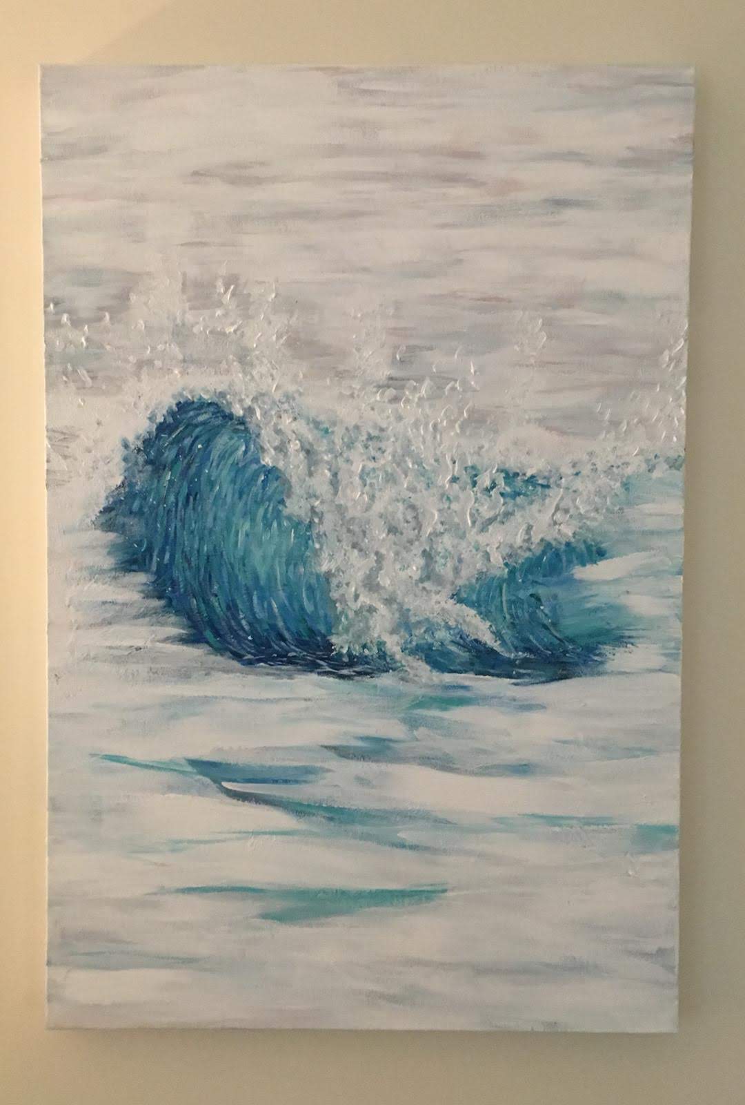 Smokey's Wave painting