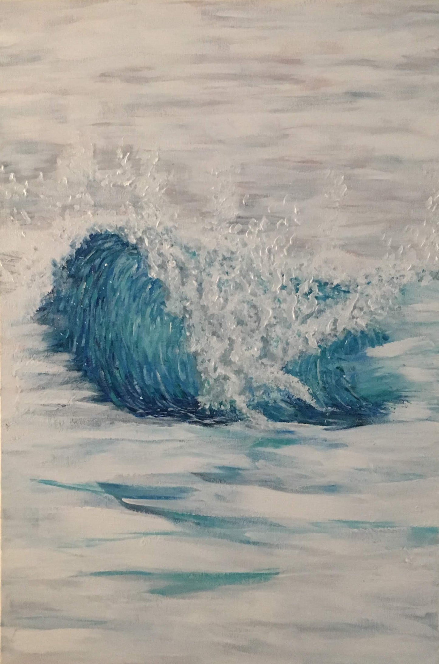 Smokey's Wave painting