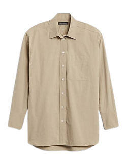 Oversized Poplin Shirt