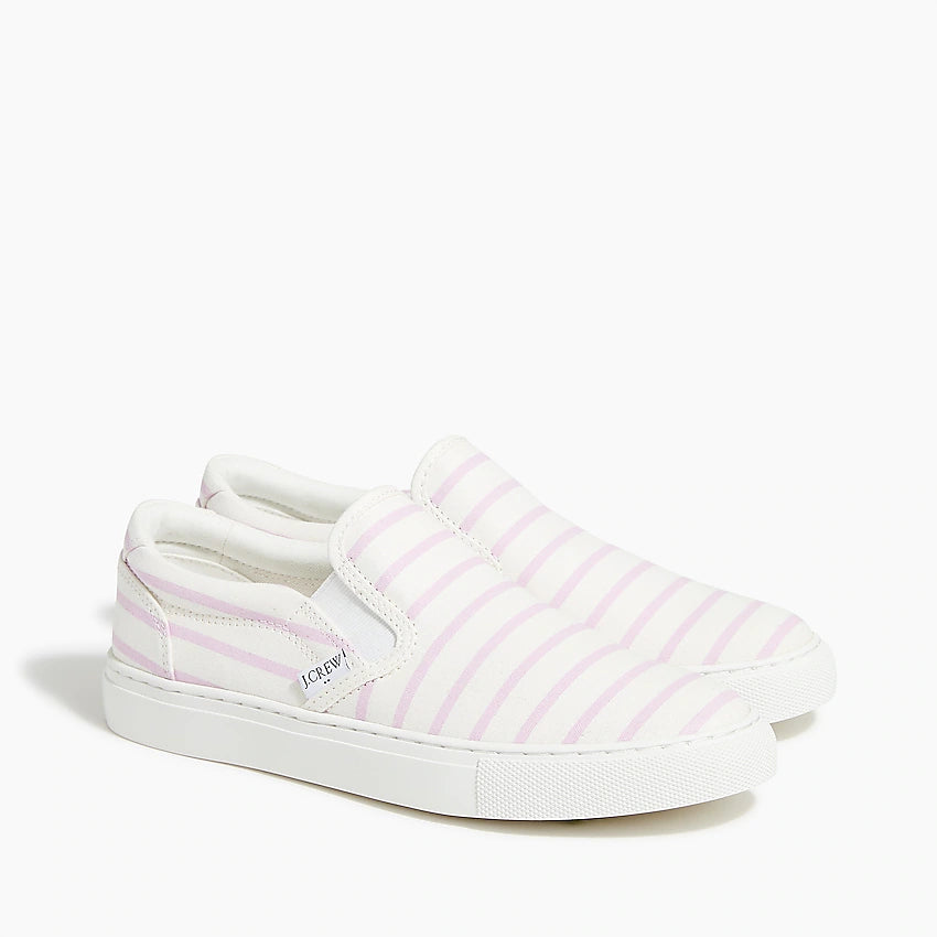 Printed road trip slip-on sneakers